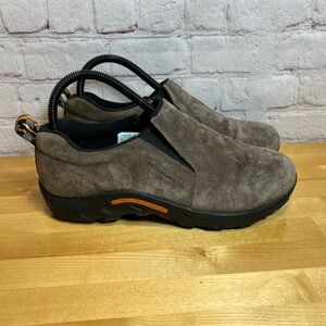 Merrell Jungle Moc Kids Tan Slip-On Shoes Boy’s Size 6.5W